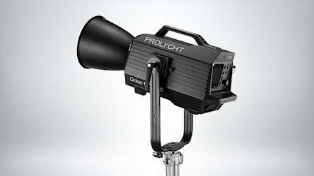 Prolycht Showcases Orion 675 FS LED full spectrum spotlight at Cine Gear 2022